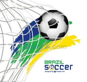 巴西世界杯矢量免费素材